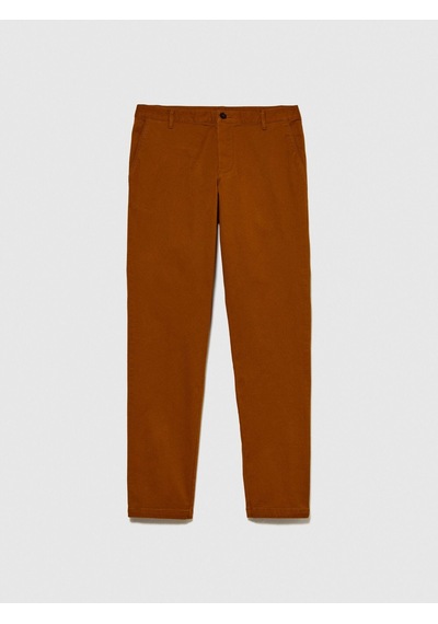 Sisley Esnek Slim Fit Chino Pantolon Erkek Kahverengi Pantolon - 323a4jgcsf03e