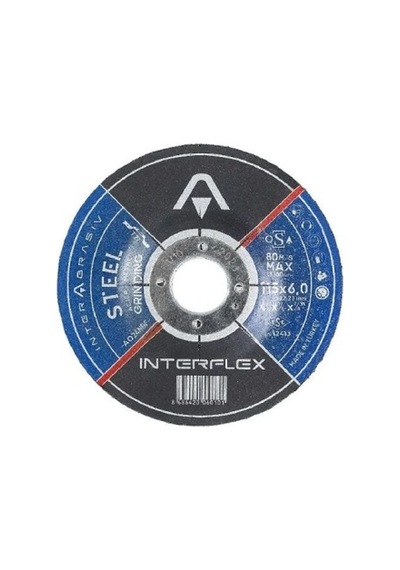 İnterflex 115 6,0 22,23 Bombeli Metal Taşlama Taşı 4178116070