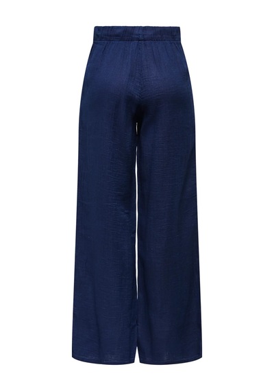 Only Kadın Belden Lastikli Lacivert Pantolon - 15367285