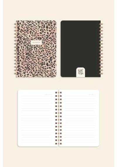 Boy 10x14 Cm Spiralli Çizgili Karton Kapak 3'lü Defter Seti No Excuses Soyut Gradient Çok Renkli