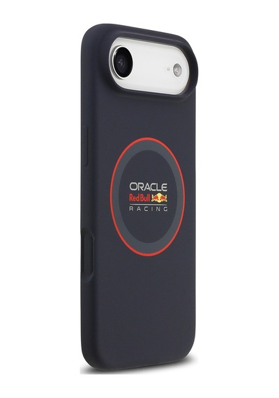 Apple Uyumlu iPhone 17 Air  Kılıf Redbull Lisanslı M-safeli Kırmızı Halka Ve Logo Silikon Kapak Lacivert Lacivert