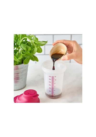 Shaker Karıştırıcı 350 Ml Vişne Çürüğü Sızdırmaz Sporcu İçecek Şişesi