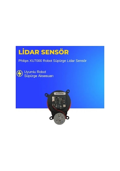 Philips Xu7000 Robot Süpürge Lidar Sensör