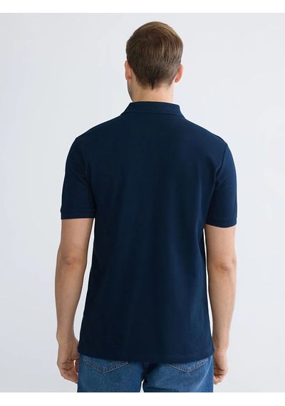 Lc Waikiki Lacivert Polo Yaka Pike Erkek Tişört