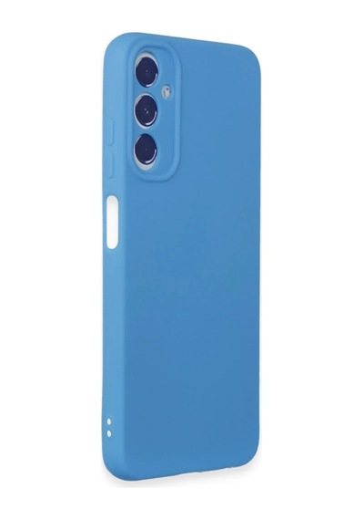 Samsung Uyumlu Galaxy A05s Kılıf First Silikon - Mavi 0.2M-Çok Renkli