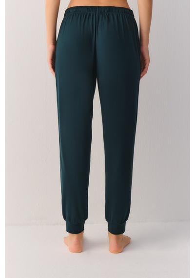 Suwen Pillow Check Spor Pantolon Sh27400624s033 Koyu Yeşil