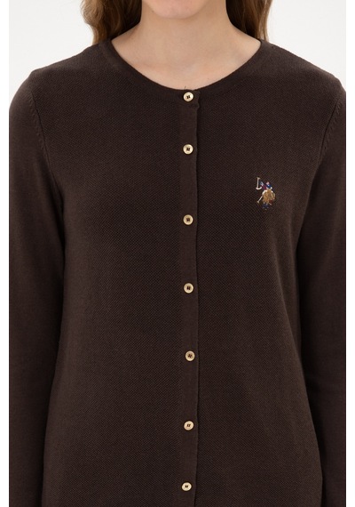U.s. Polo Assn. Kadın Koyu Kahverengi Hırka Triko 50307737-vr084 Koyu Kahverengi U.s. Polo Assn. Kadın Koyu Kahverengi Hırka Triko 50307737-vr084 Koyu Kahverengi