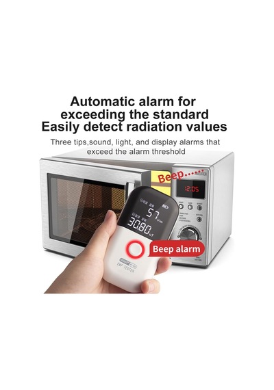 Dıerı Nf-602 El Radyasyon Dedektörü Geiger Sayaç Ölçer Elektromanyetik Radyasyon Test Cihazı Dozimetre Çok Fonksi