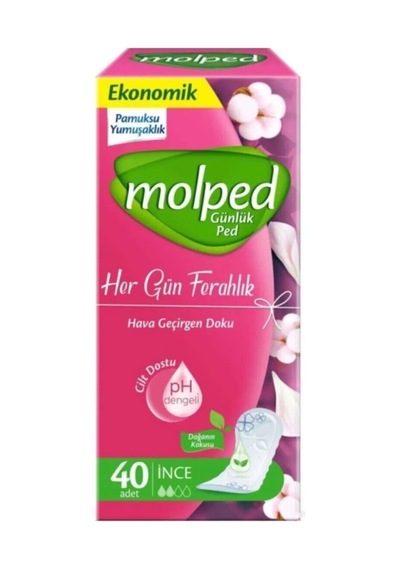 Molped Her Gün Ferahlık Ped Eko 40 Adet