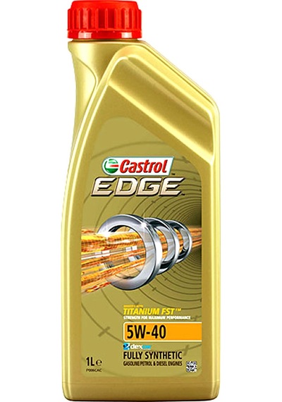 Castrol Edge Titanium FST 5W-40 Tam Sentetik Motor Yağı 1 L