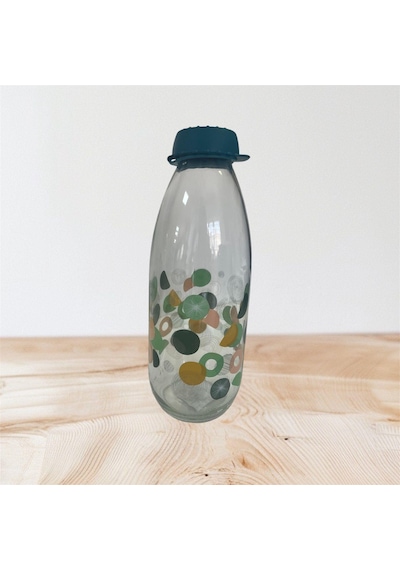Selka Home 2'li 1000 Ml Desenli Su Şişesi