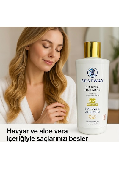 Bestway Havyar Ve Aloe Veralı Durulanmayan Saç Maskesi