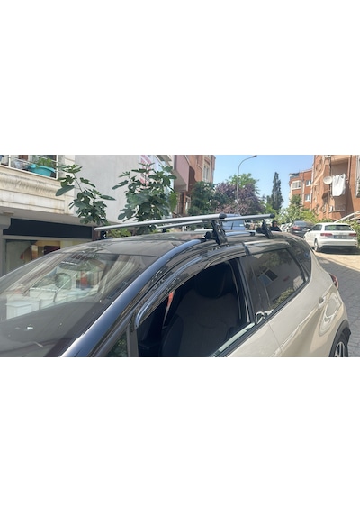 Renault Captur Oluksuz Ara Atkı - Tavan Taşıma Barı - Gri A+kalite Ara Atkı