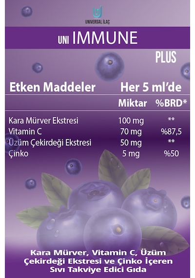 Universal Uni Immune Plus 150 ML