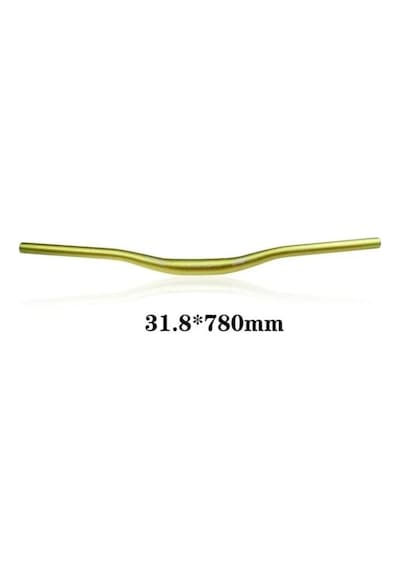 Wake Alüminyum 31.8 780 Mm Riser Mtb Gidon Bisiklet Gidonu Yeşil