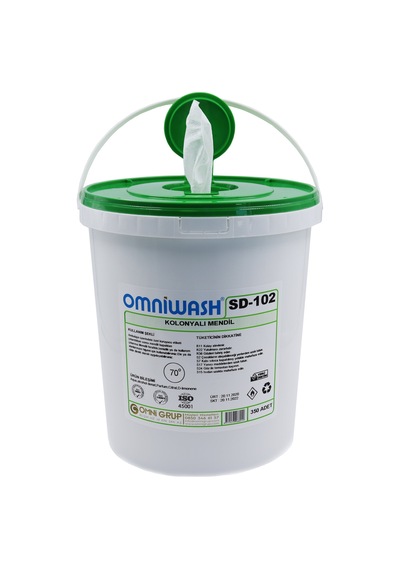 Omniwash Sd-102 Limon Kolonyalı Hijyenik Mendil 350 Adet