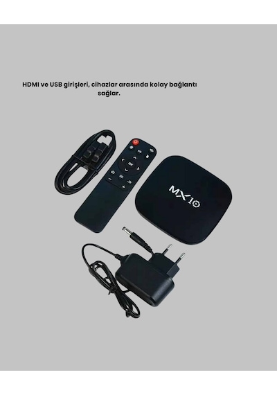 Mi Box S 4k Android Tv Box - Google Asistan Dolby Ses 8 Gb Hafıza Chromecast Desteği