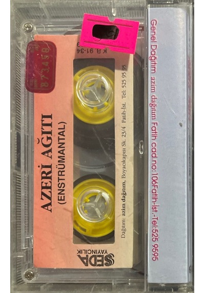 Plak Değildir Kaset Tir Azeri Ağıt Enstrumental Kaset