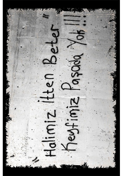 Yazılı Retro Ahşap Poster Renkli - 640245414 Renkli