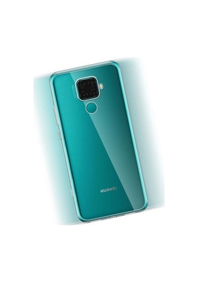 Huawei Mate 30 Lite İle Uyumlu Kılıf Şeffaf Esnek Silikon Telefon Kılıfı Kapak