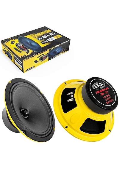 Boschmann Bm-20 Oto Midrange 20cm 900 Watt 125 Rms 2 Adet