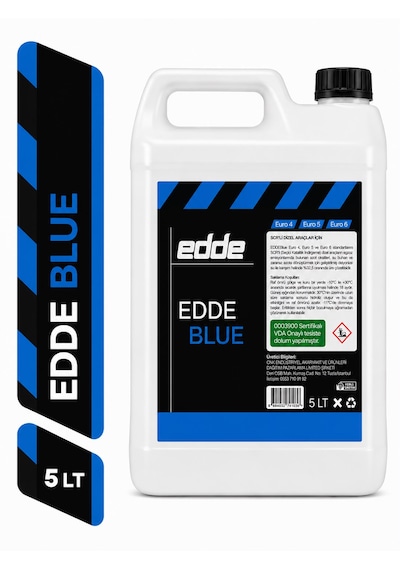 Edde Blue 5 Lt Scr'li Dizel Araçlar Için Eddeblue Emisyon Azaltıcı Araba Araç Oto