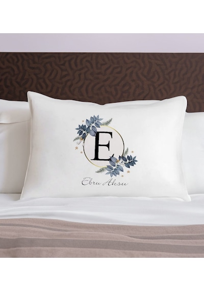 Bk Gift Kişiye Özel İsimli Pamuklu Yastık Kılıfı-3 50x70cm , Sevgiliye , Ev si, Tasarım Ev Tekstili
