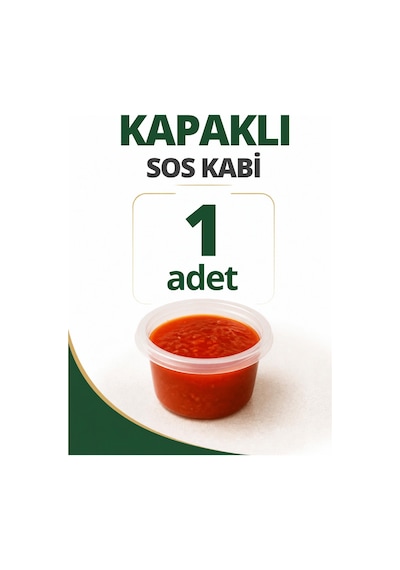 60 Ml Sızdırmaz Mini Saklama Kabı Sosluk Buzluk Kabı Mıt1363 Şeffaf