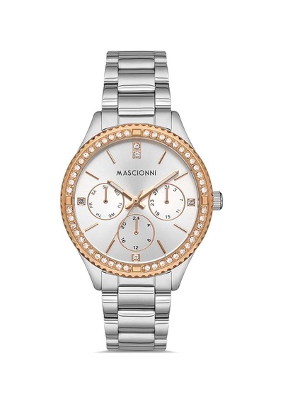 Mascionni M.1.1066.04 Kadın Kol Saati Rose Gold - Gümüş