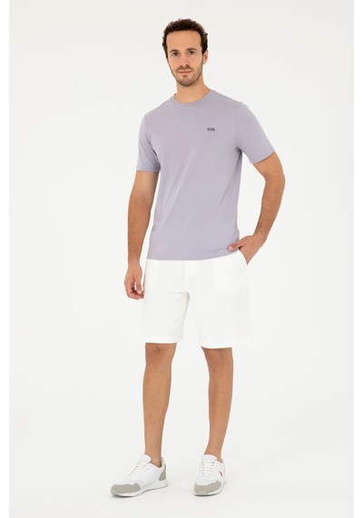 U.s. Polo Assn. Erkek Ekru Şort Örme 50282010-vr019 Ekru