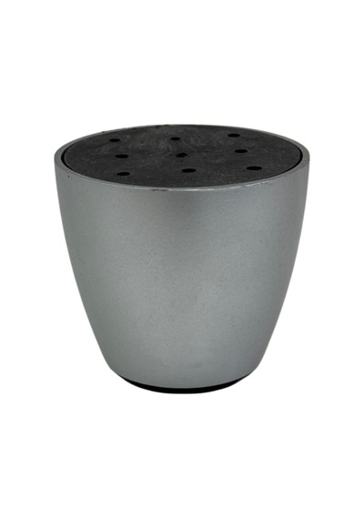 Cateksss 6 Cm Vazo Tablalı Ayarlı Ayak Krom - 35 Li Paket
