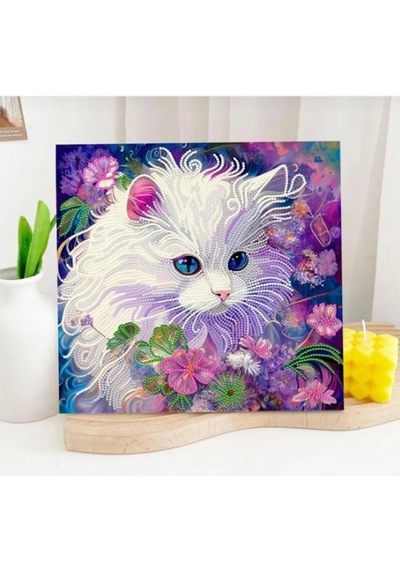 5d Elmas Taş İşleme Kiti Tablo 35x35 Cm - Diamond Painting Set - Dıy Kit Diamond Art Yeex15150