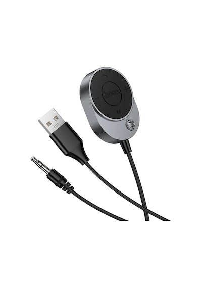 E150 Otomatik Aux Bluetooth 5.4 Alıcısı, Kablolu Kontrol Çağrıları Destekli 3.5mm Jack Dongle K