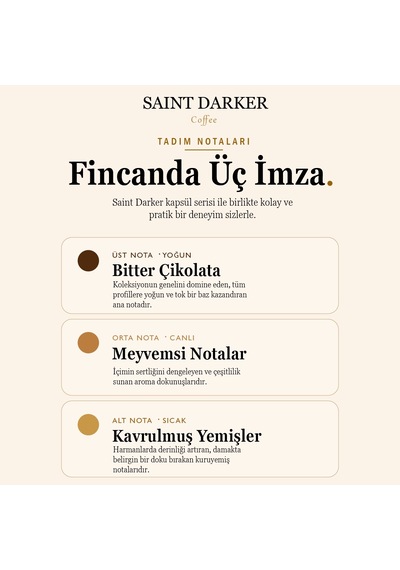 Saint Darker Obsidian Kapsül Kahve