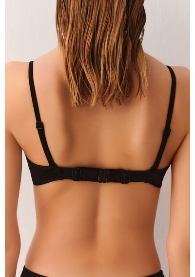 Suwen Diana Straplez Bikini Üst Sbn26565012 Siyah