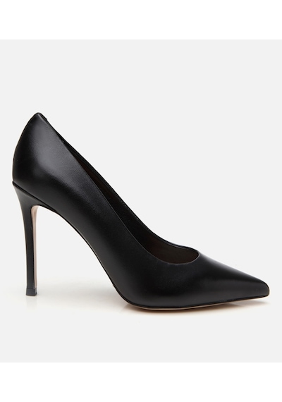 Hotiç Kadın Deri Siyah İnce Topuklu Stiletto 01ayh303720a100 Siyah-black Siyah