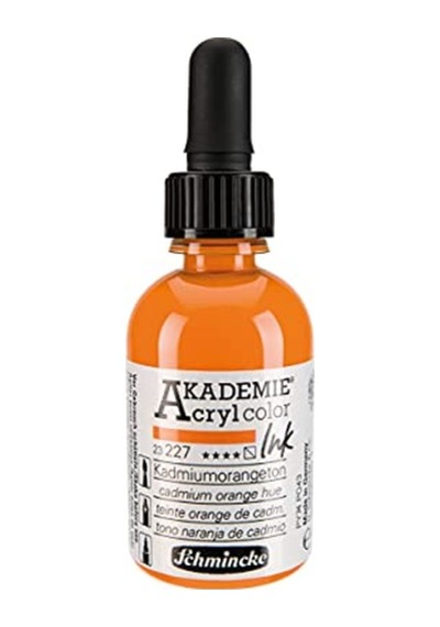 Akademie Akrilik Mürekkep 50 Ml 227 Cadmium Orange Hue Diğer