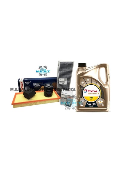 Citroen Berlingo 1.2 Puretech 110hp Filtre Seti Ve İneo Htc Motor Yağı