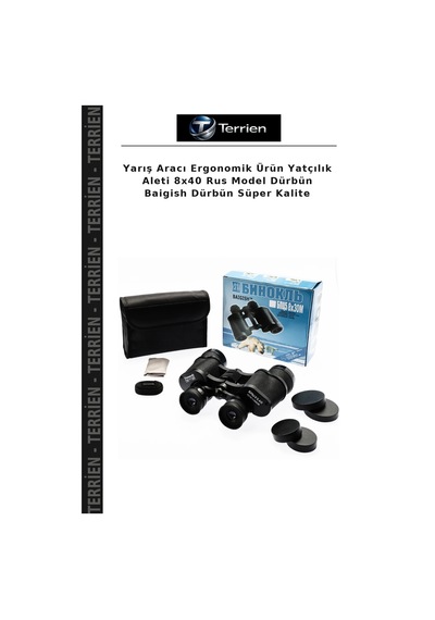 Yarış Aracı Ergonomik Ürün Yatçılık Aleti 8x40 Rus Model Dürbün Baigish Dürbün Süper Kalite Çok Renkli