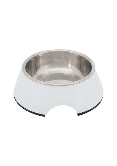 Trixie 25060 14 CM Melamin ve Paslanmaz Çelik Köpek Mama ve Su Kabı 200 ML