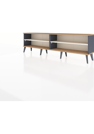 Arges Tv Ünitesi 2 Raflı 176x30x51 Antrasit-çam/aytaşı Atlas Çam/aytası Arges Tv Ünitesi 2 Raflı 176x30x51 Antrasit-çam/aytaşı Atlas Çam/aytası