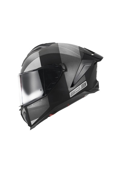 Gıvı 50.3 Vısıon Mat Siyah-tıtanıum-gri Kask Grı