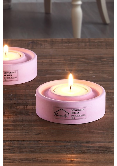 Holder 3'lü Set Mumluk Tea Light Mumluk Seti Dekoratif Şamdan Mumluk 001