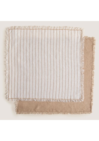 Unifie 2'li Peçete 45x45 Cm Natural-bej