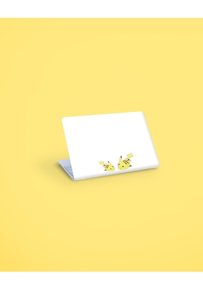 Pikaçu Pikachu Pokemon Sticker 15 Parça Set -2'li- Parlak Kağıt -
