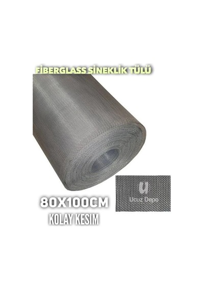 Fiberglas Sineklik Teli 80x100 Sineklik Tülü Sağlam Kolay Kesilebilir