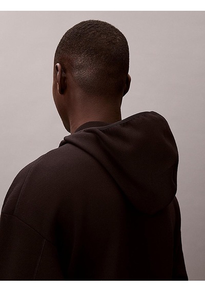 Calvin Klein Hoodıe Siyah Erkek Kapüşonlu Sweatshirt