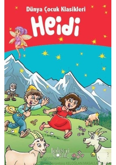 Heidi - Dünya Çocuk Klasikleri - Ybve-722729