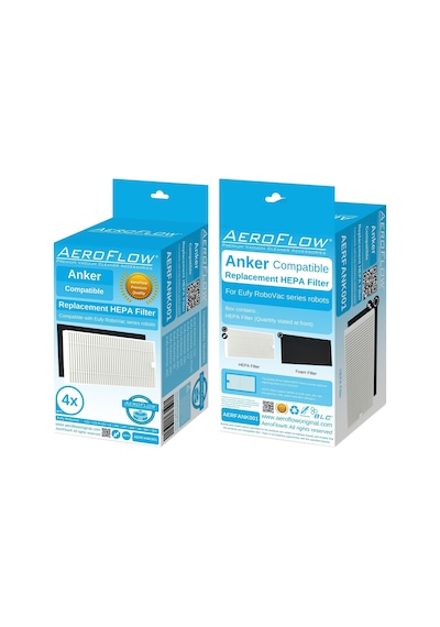 Srfn Ticaret Aeroflow Eufy Robovac 30c Hepa Filtre Seti 4 Adet -