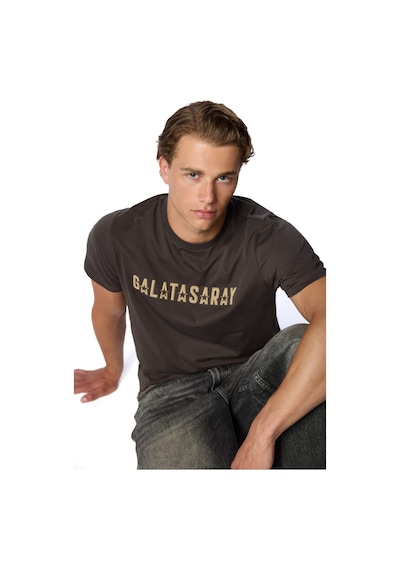 Gsstore Galatasaray 5 Yıldız Detaylı T-shirt E251399 Antrasit
